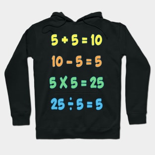 Beginning With Mathematical Operations Hoodie